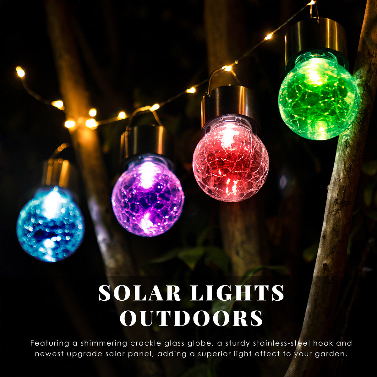 hanging solar lights