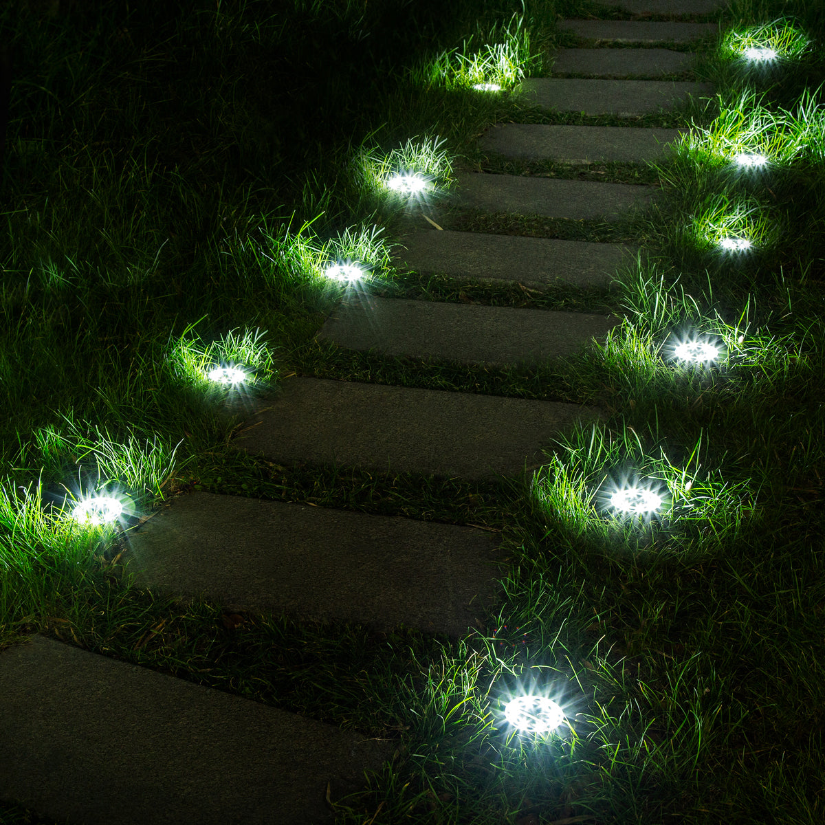 Solpex Modern Solar Ground Lights Set