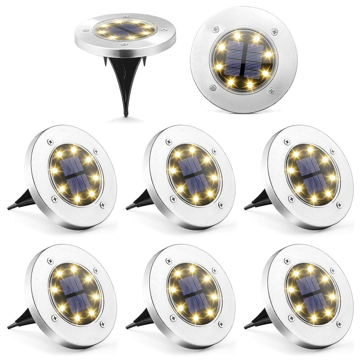 Solpex Modern Solar Ground Lights Set