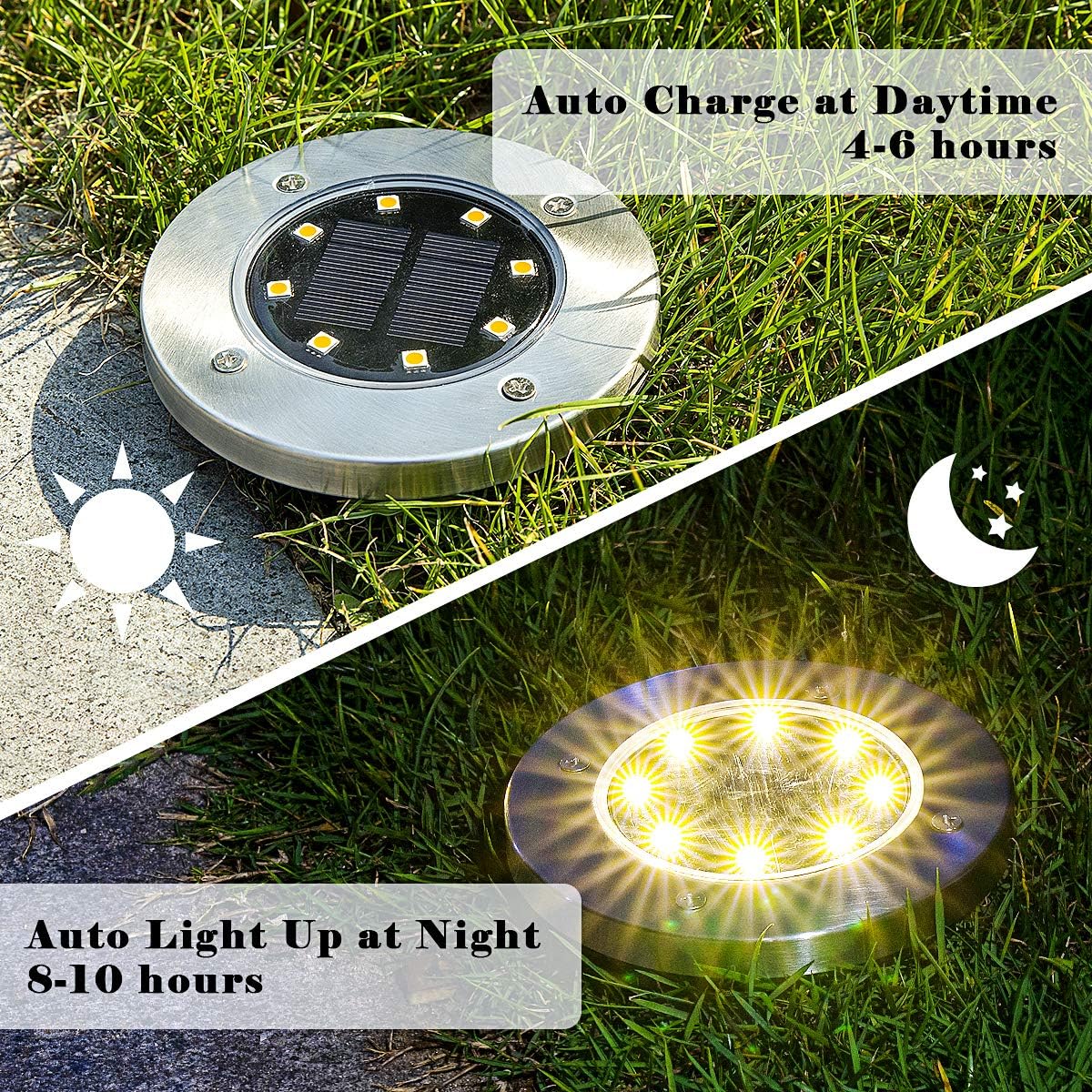 Solpex Modern Solar Ground Lights Set