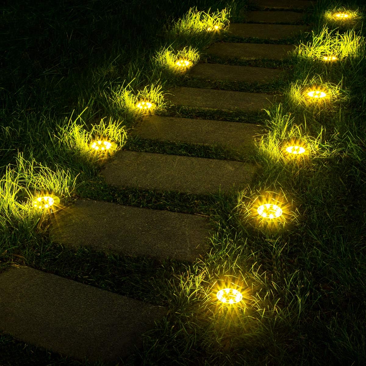 Solpex Modern Solar Ground Lights Set