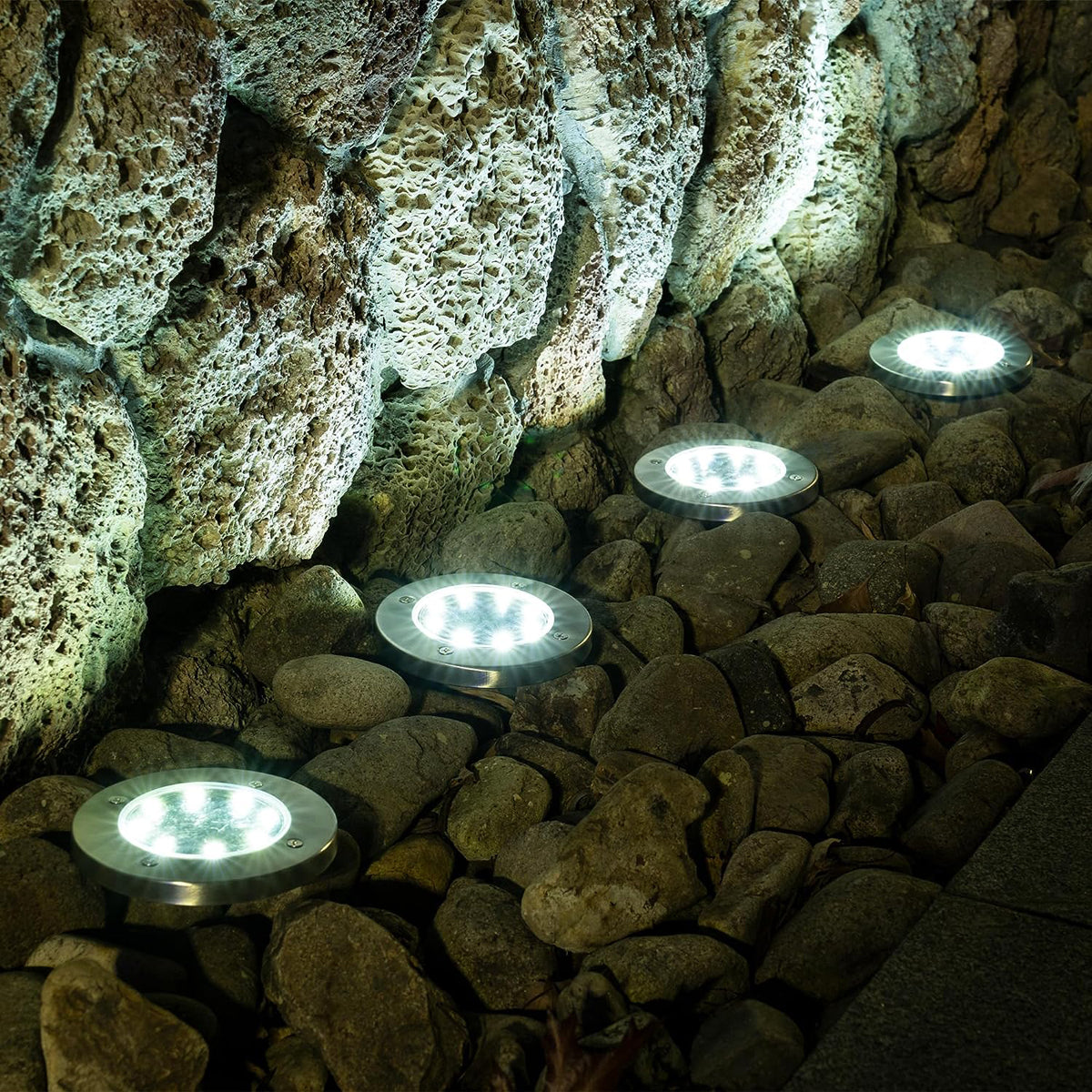 Solpex Modern Solar Ground Lights Set