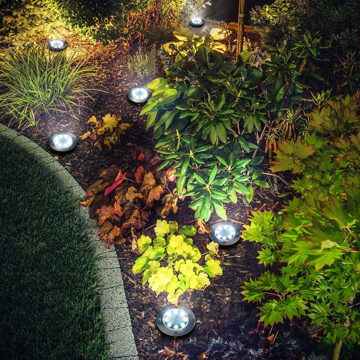 Solpex Modern Solar Ground Lights Set