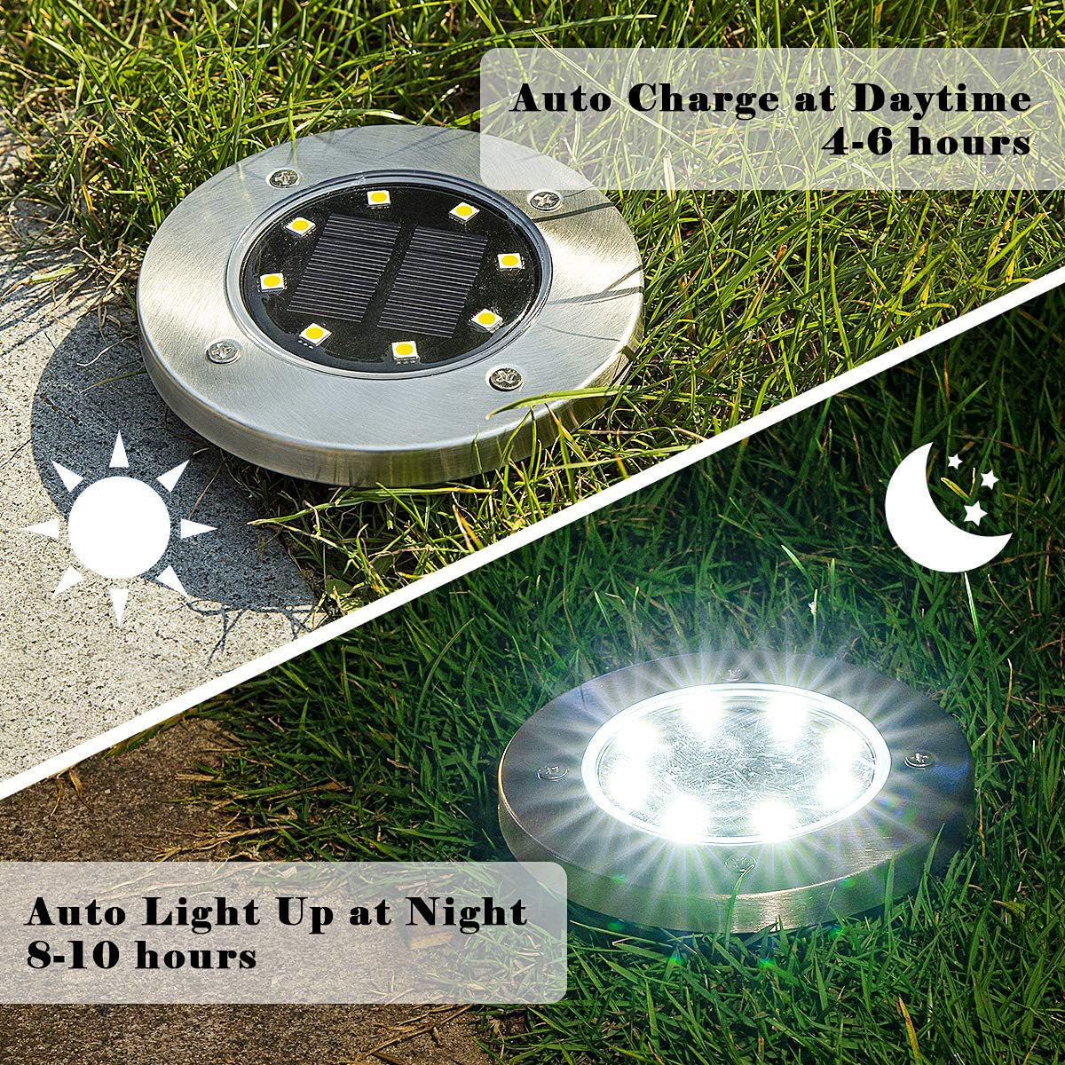 Solpex Modern Solar Ground Lights Set