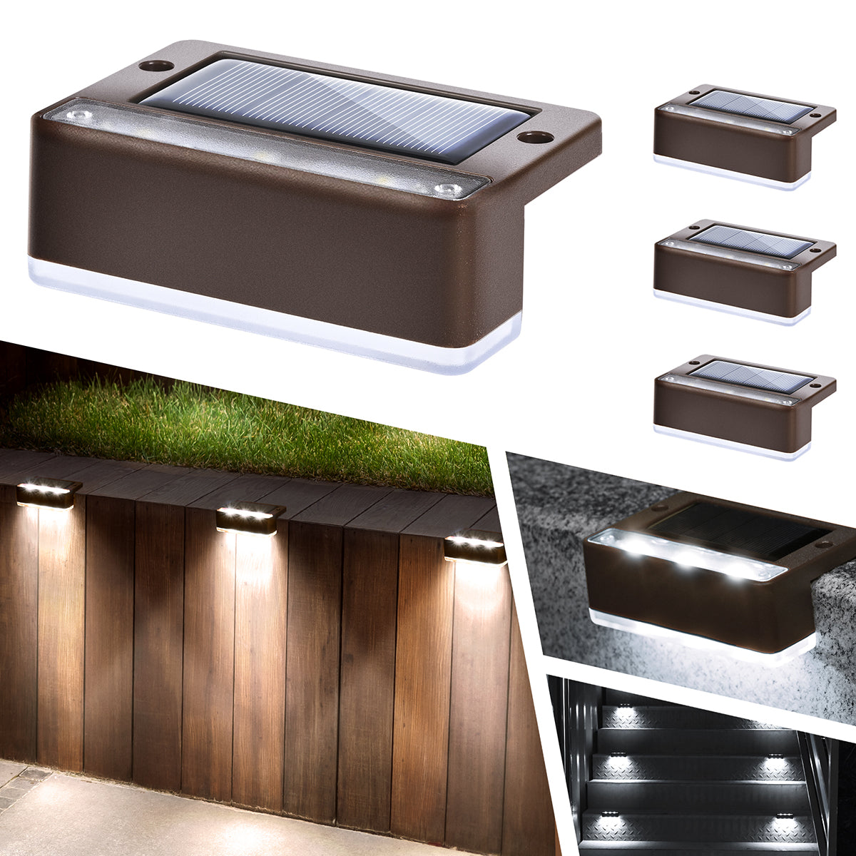 horizontal updated brown deck solar lights