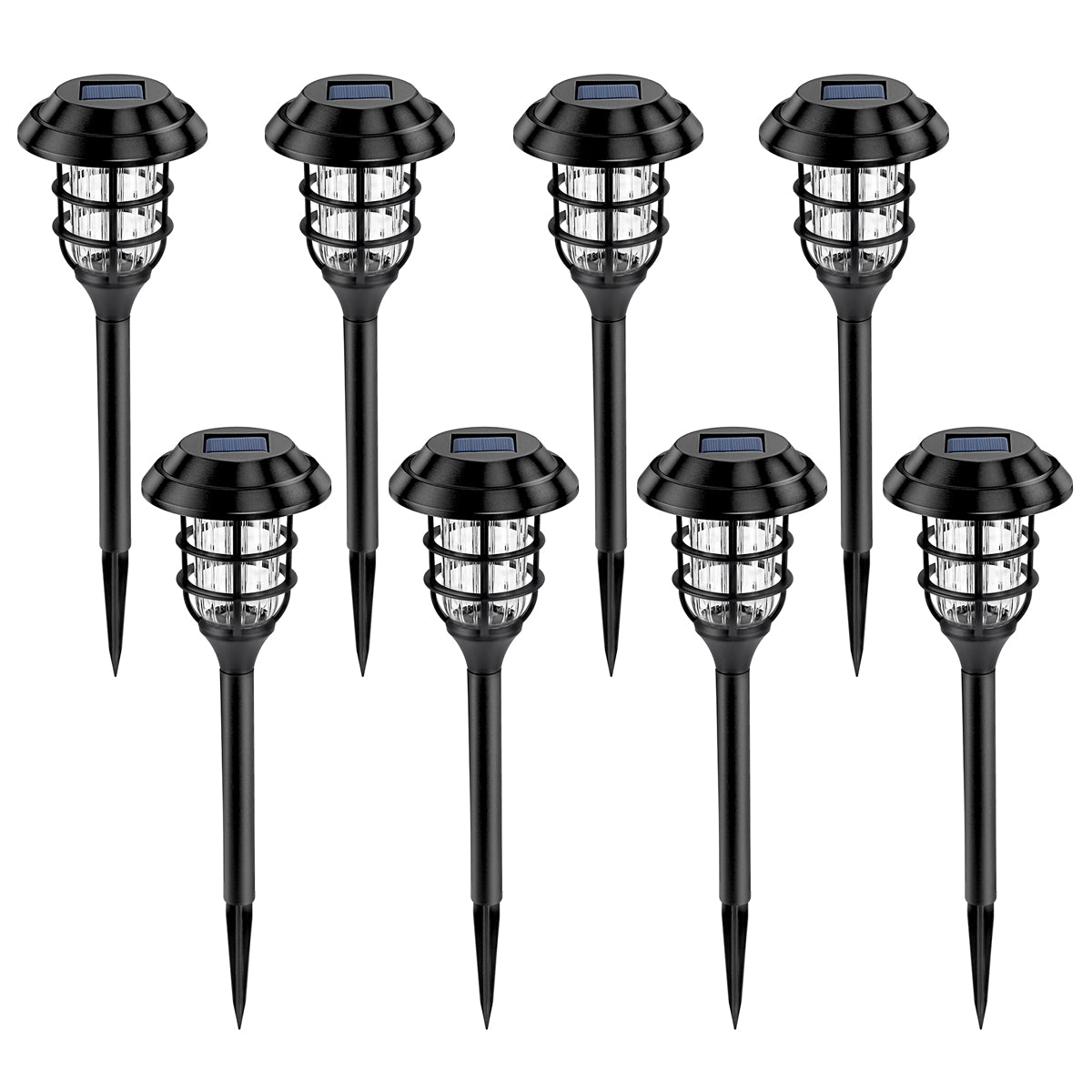 cone solar landscaping lights