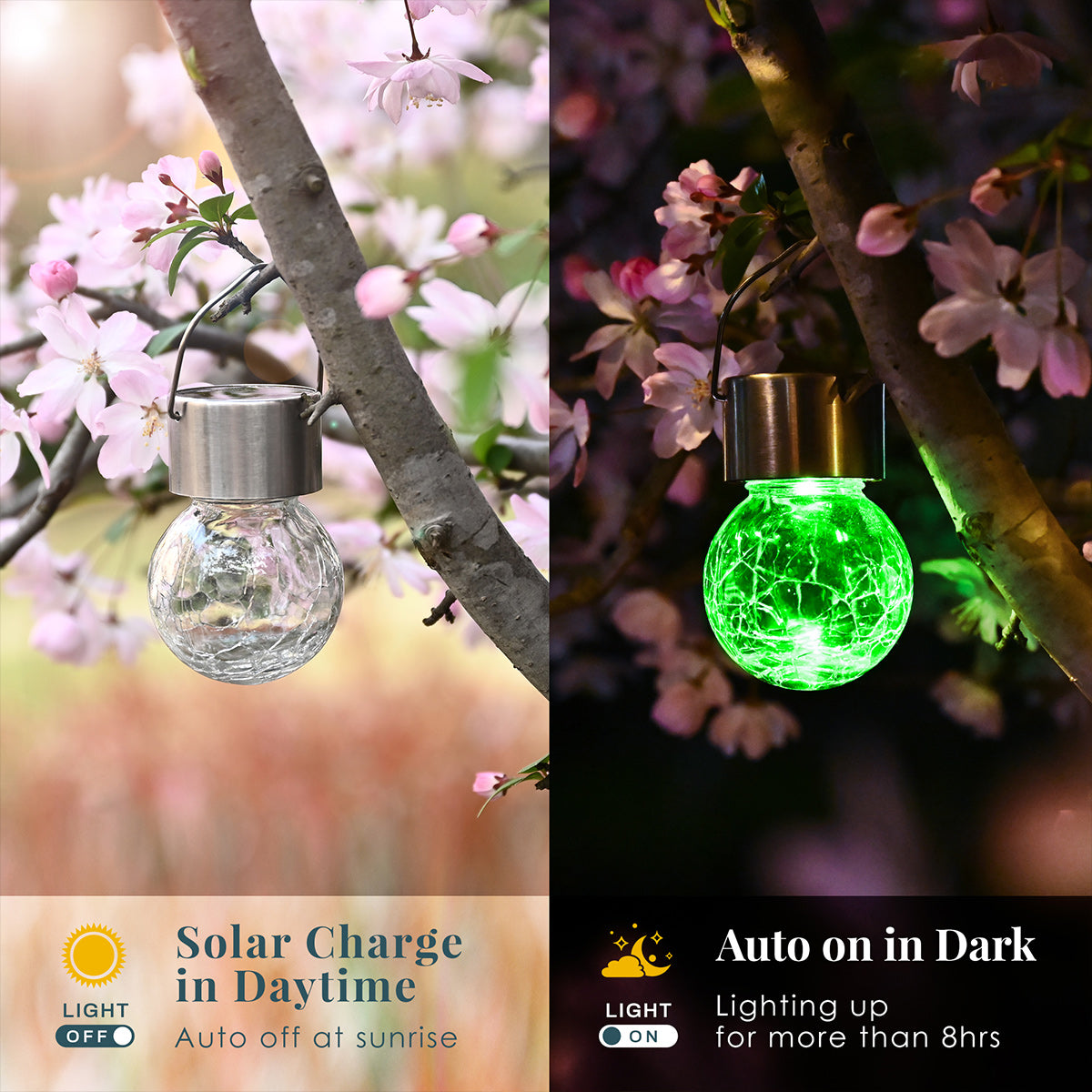 Solar Lighting Set Solpex Hanging Globe Solar Lights Set – solpex