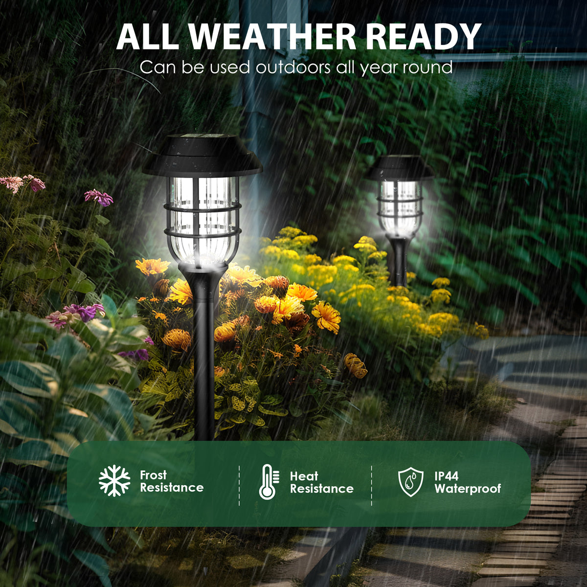 Solpex Cone Solar Landscape Lights Set